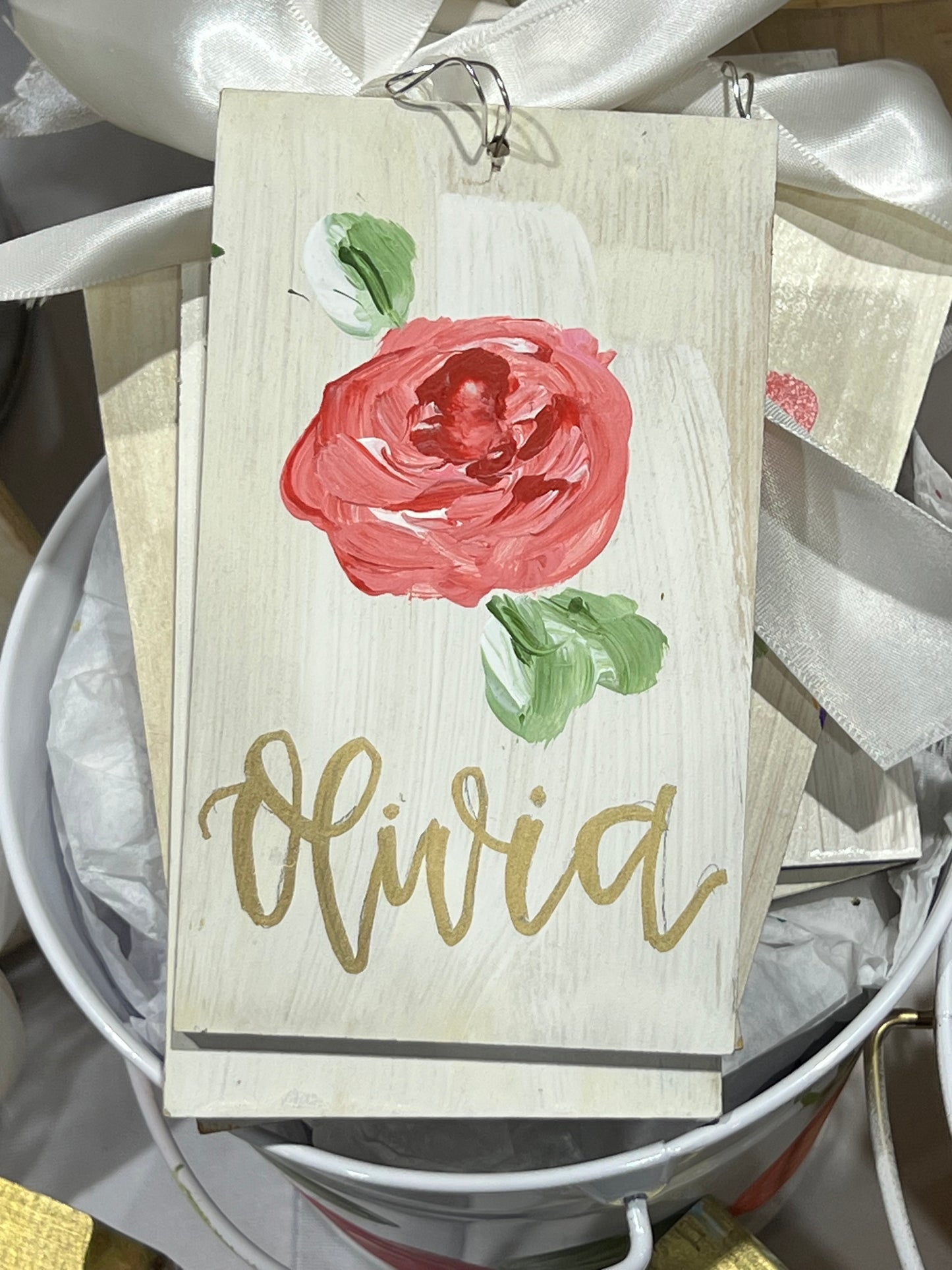 3x6 Rectangle Rose
