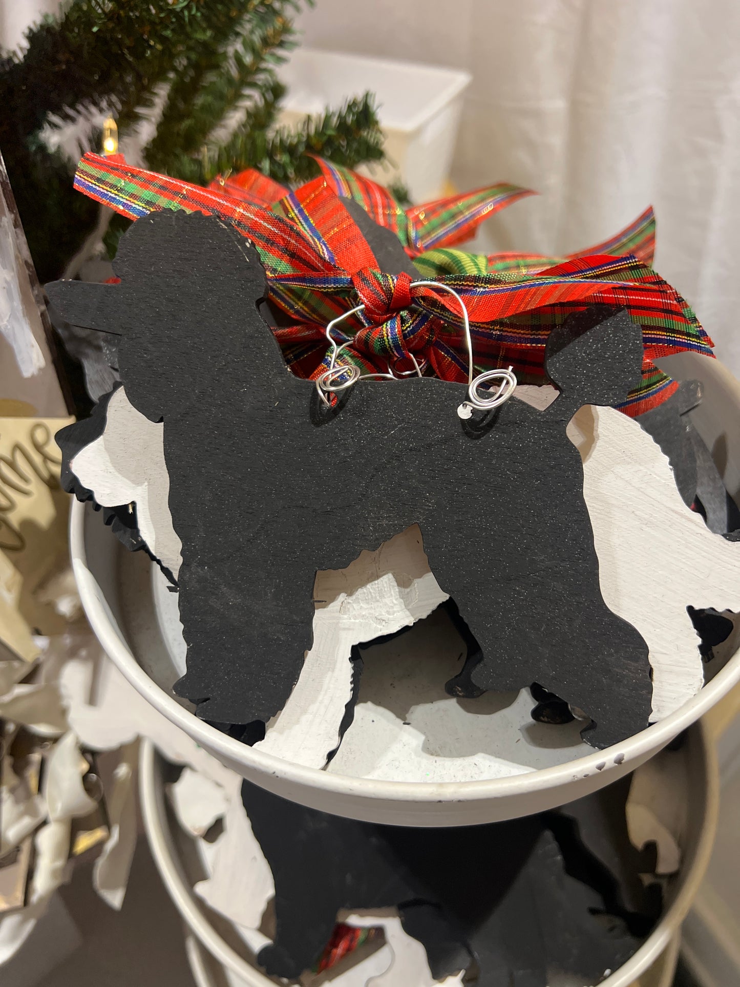 Poodle Dog Ornament