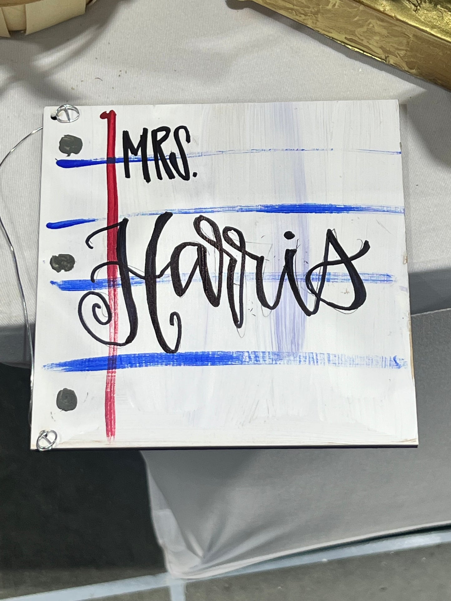 White Notebook Paper
