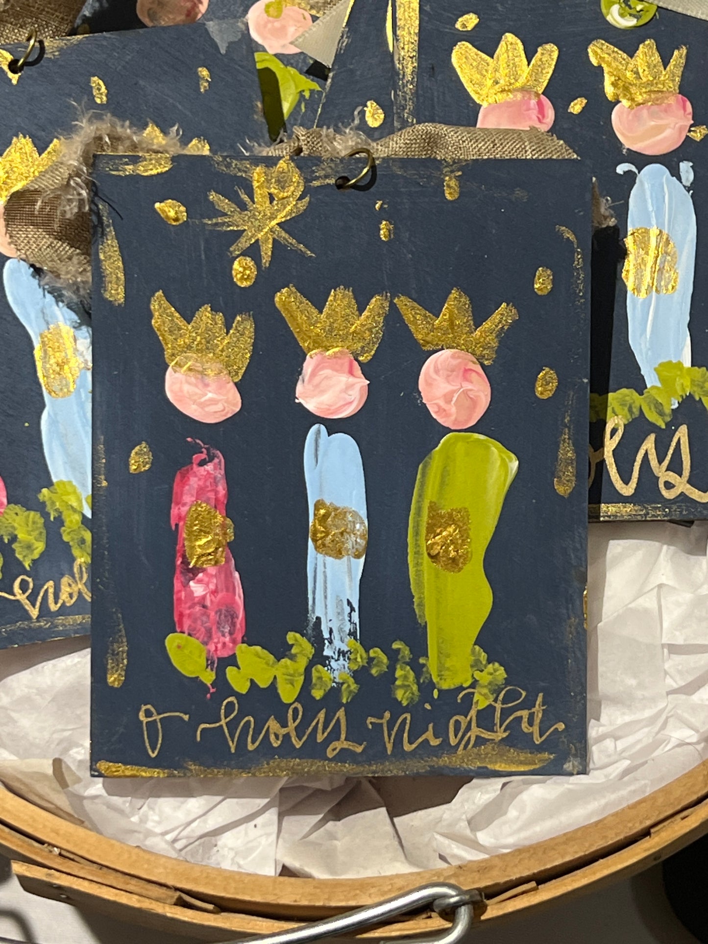 Wisemen Plaque Ornament