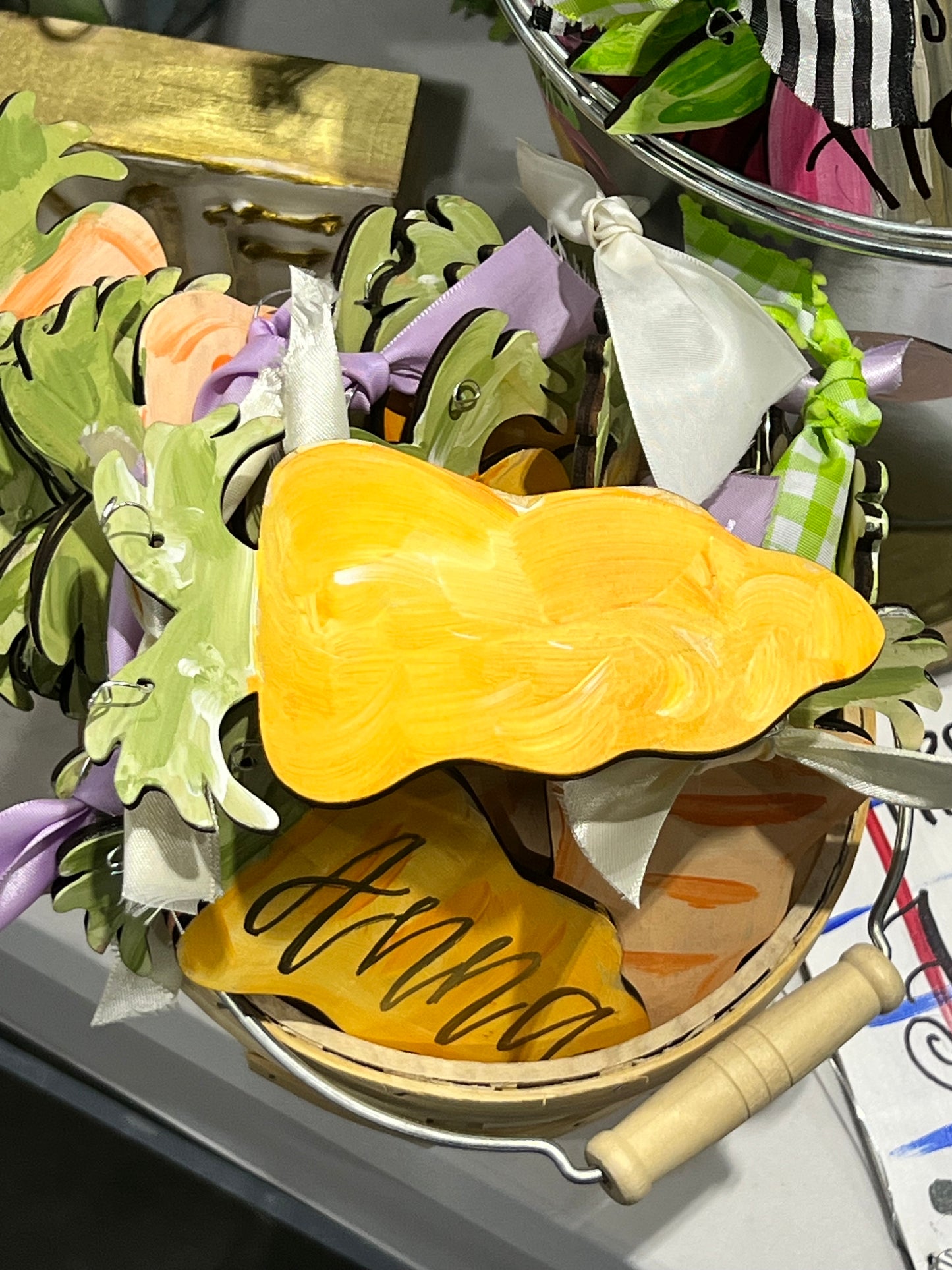 Orange Carrot Ornament