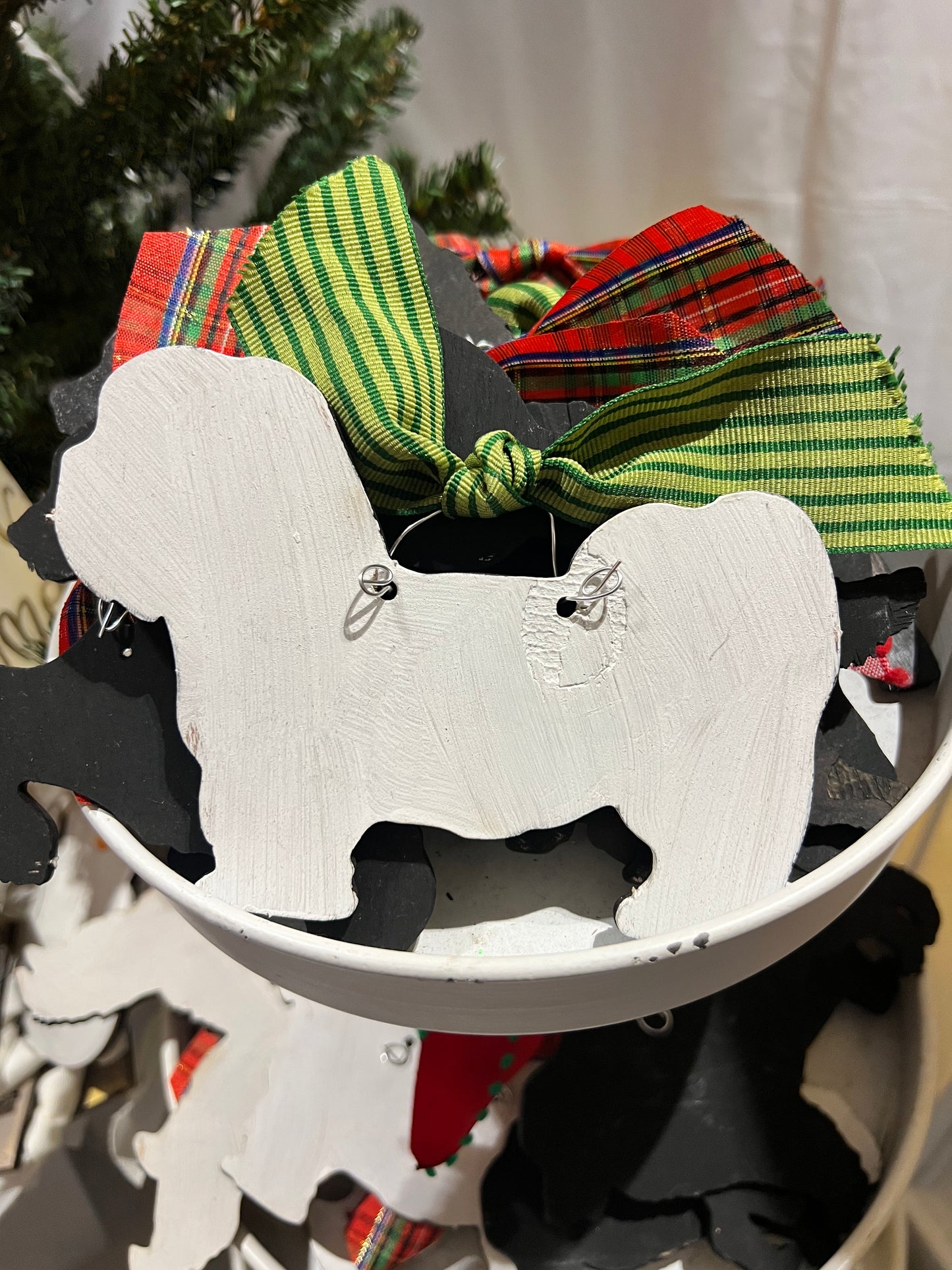 Maltese Dog Ornament