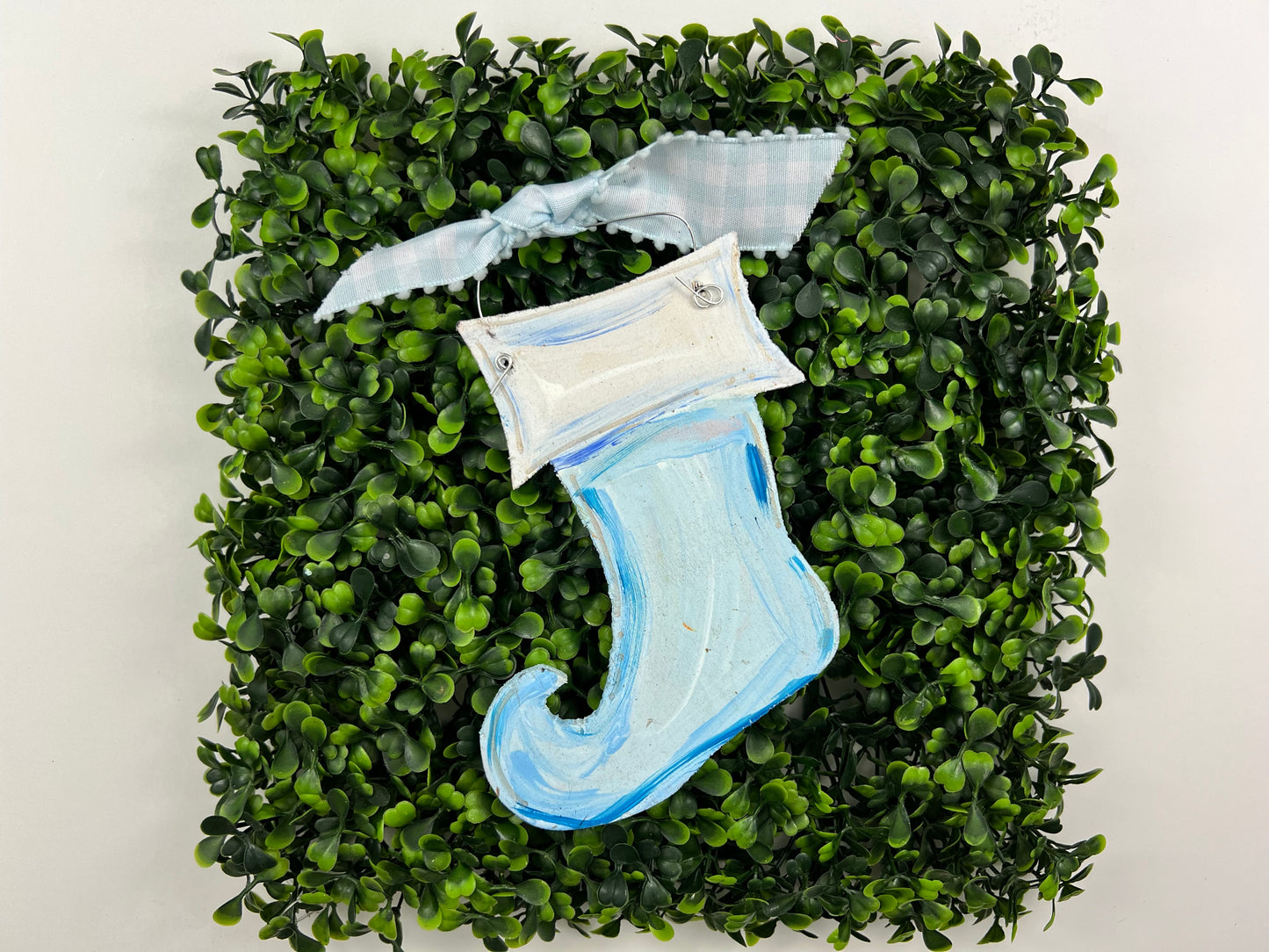 Christmas Stocking (Point) Ornament