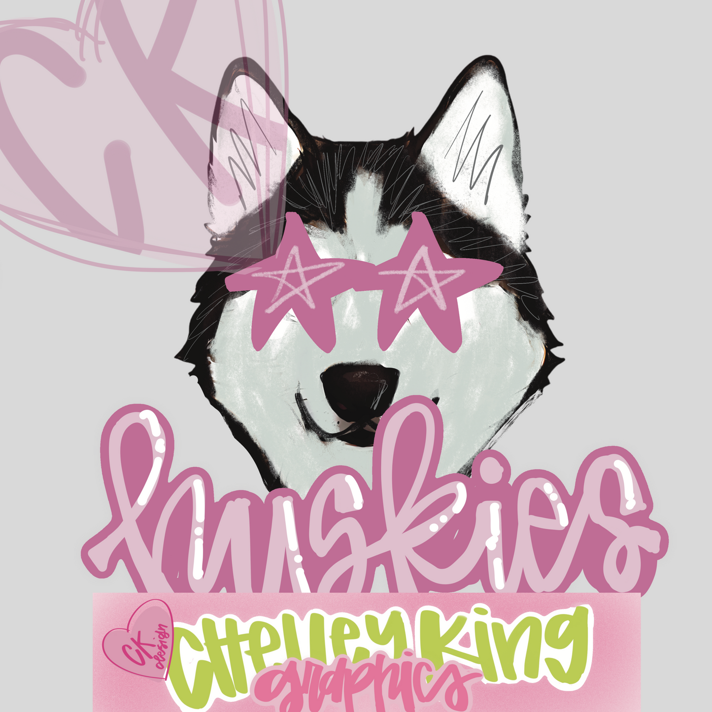 Custom Mascot and colors hand lettered dtg png design