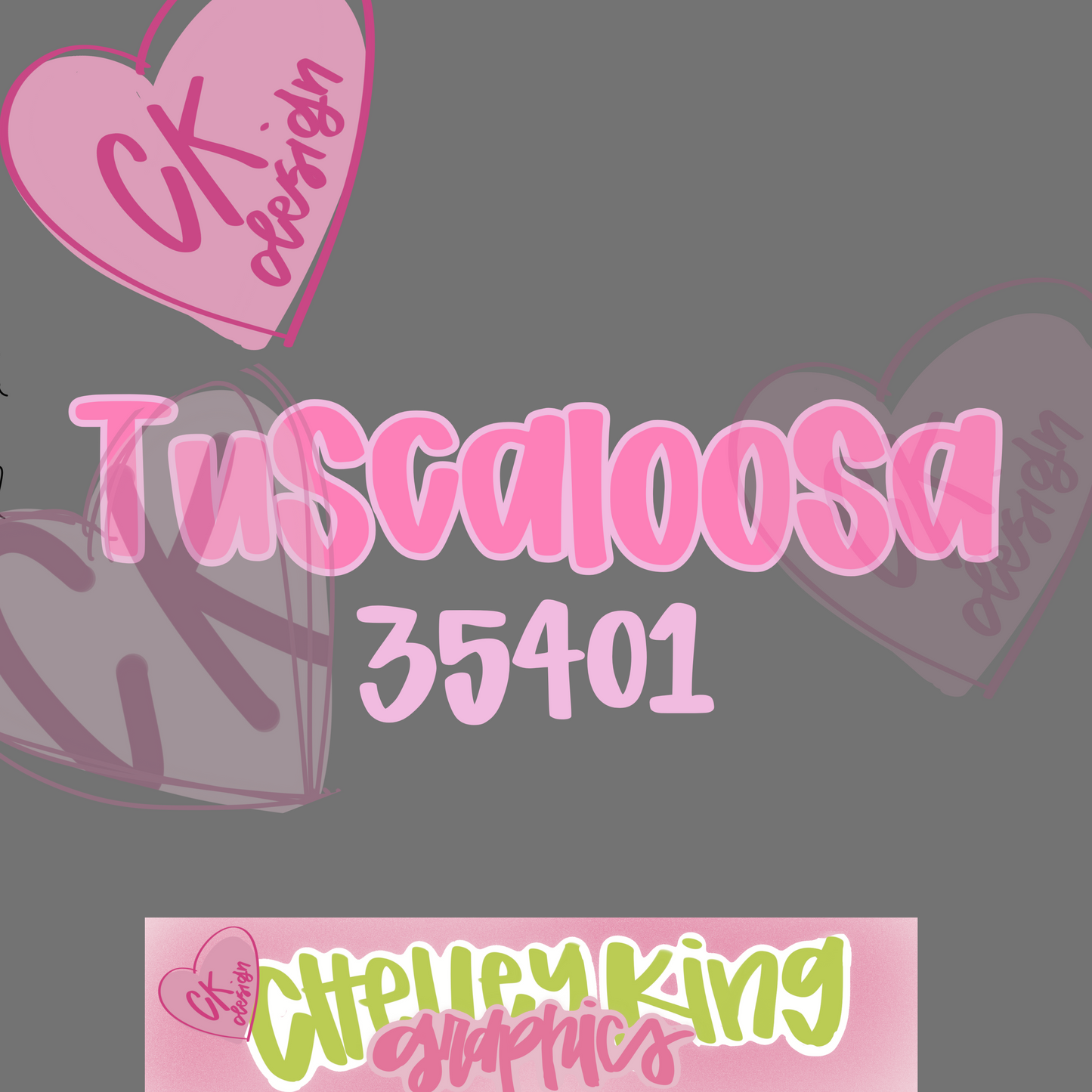 Tuscaloosa Alabama zip code preppy instant digital download PNG for DTG and more