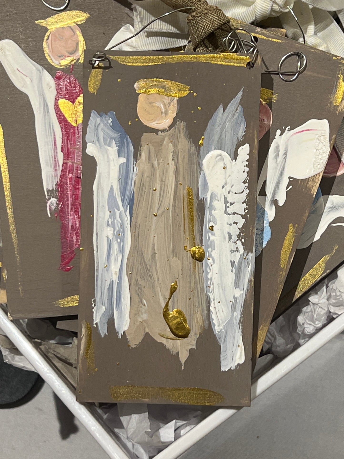 Angel Plaque Ornament