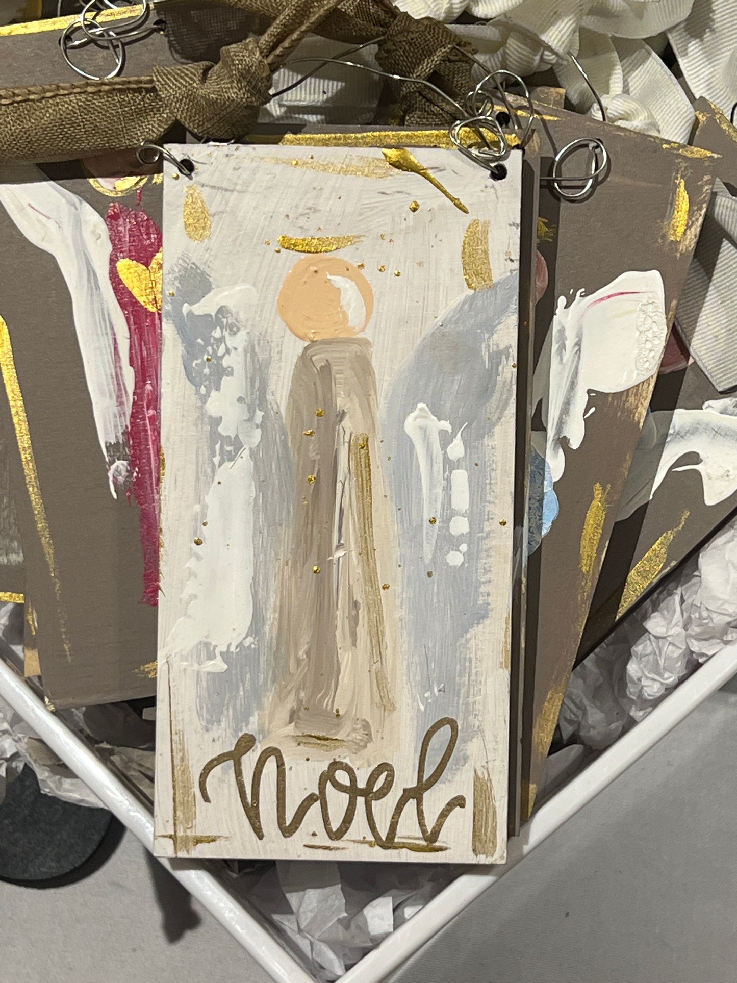 Angel Plaque Ornament