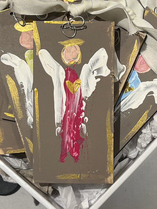 Angel Plaque Ornament