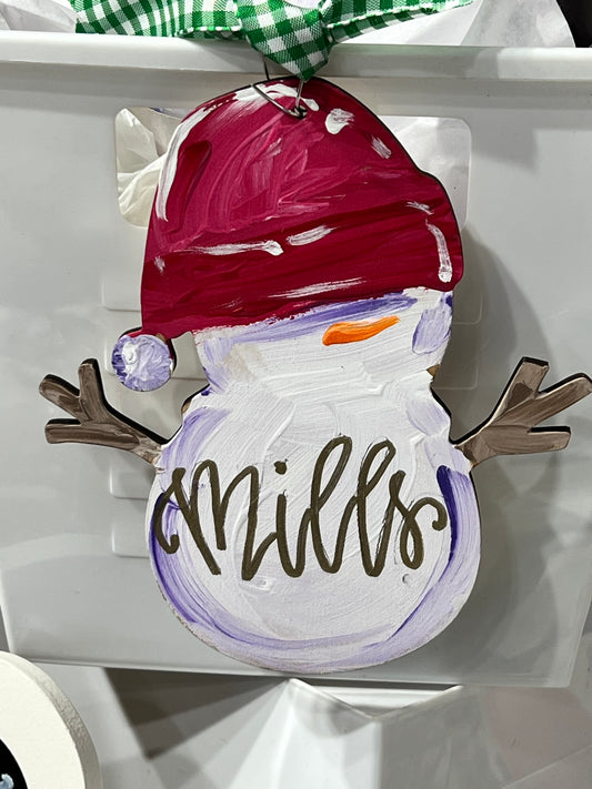 Snowman Ornament