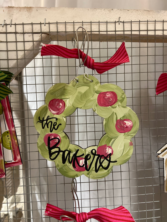Christmas Wreath Ornament