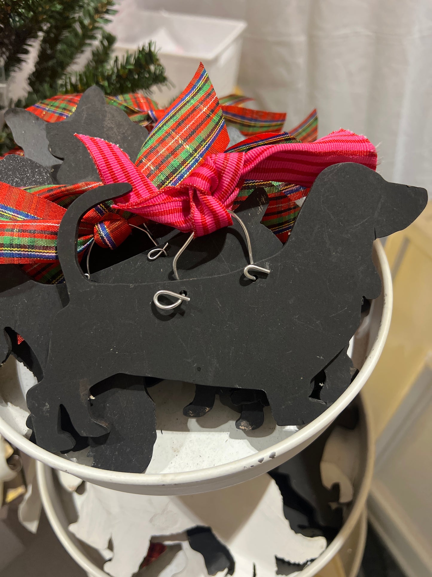 Dachshund Short Hair Weenie Dog Ornament