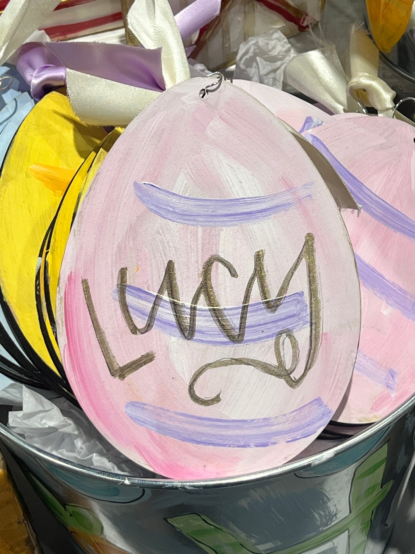 Easter Egg 6 inch Ornament