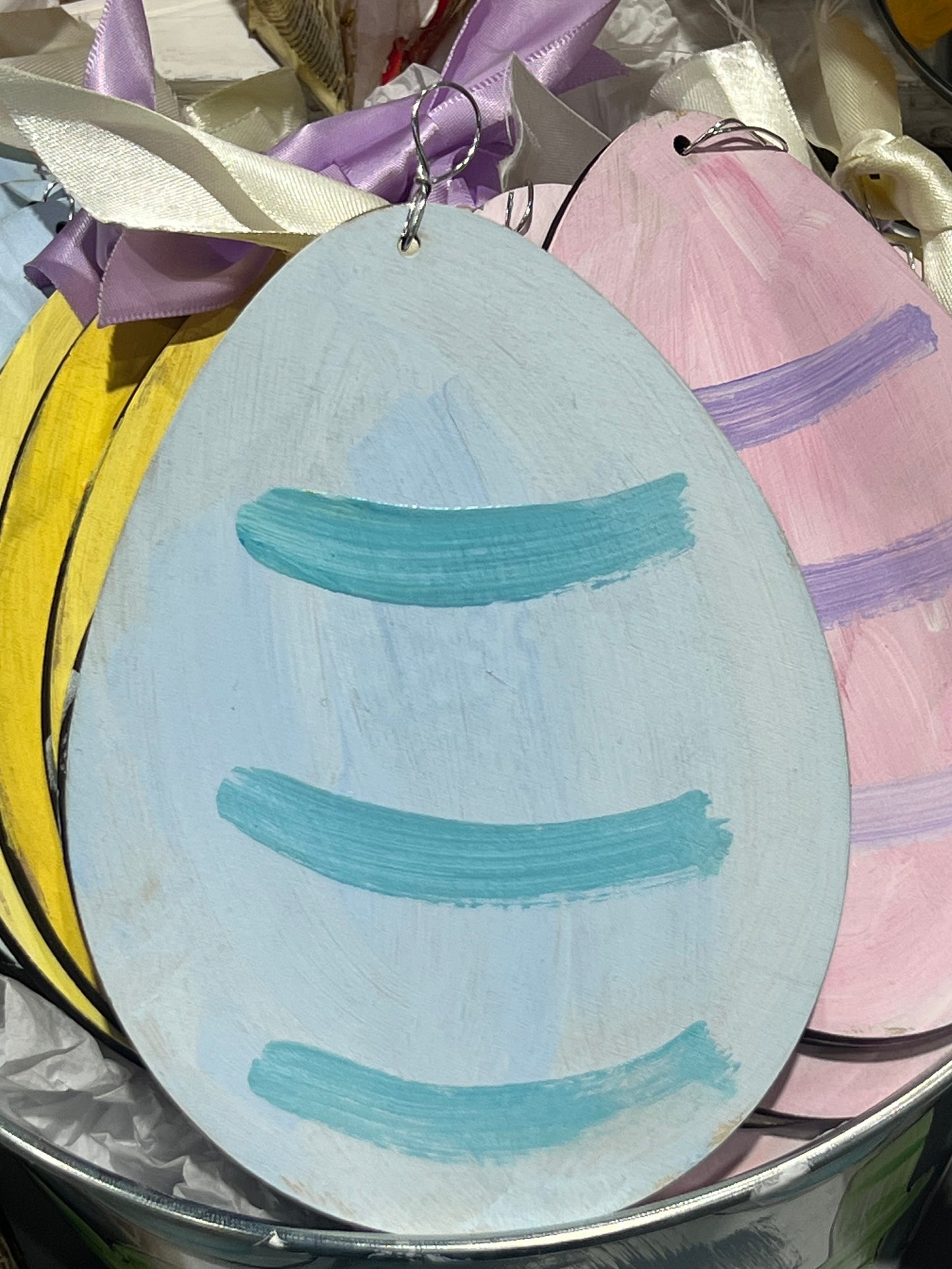 Easter Egg 6 inch Ornament