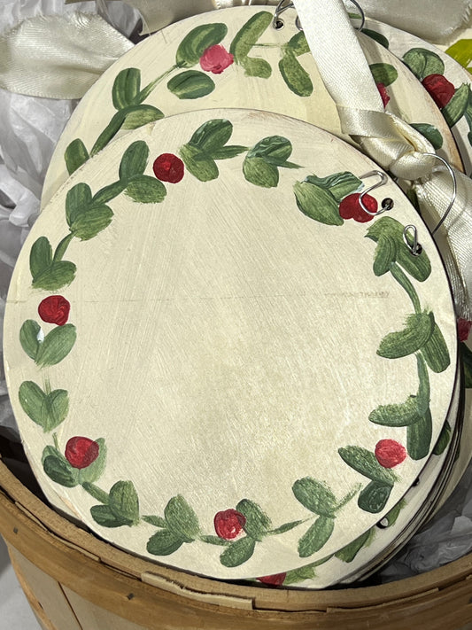 Round Christmas Wreath