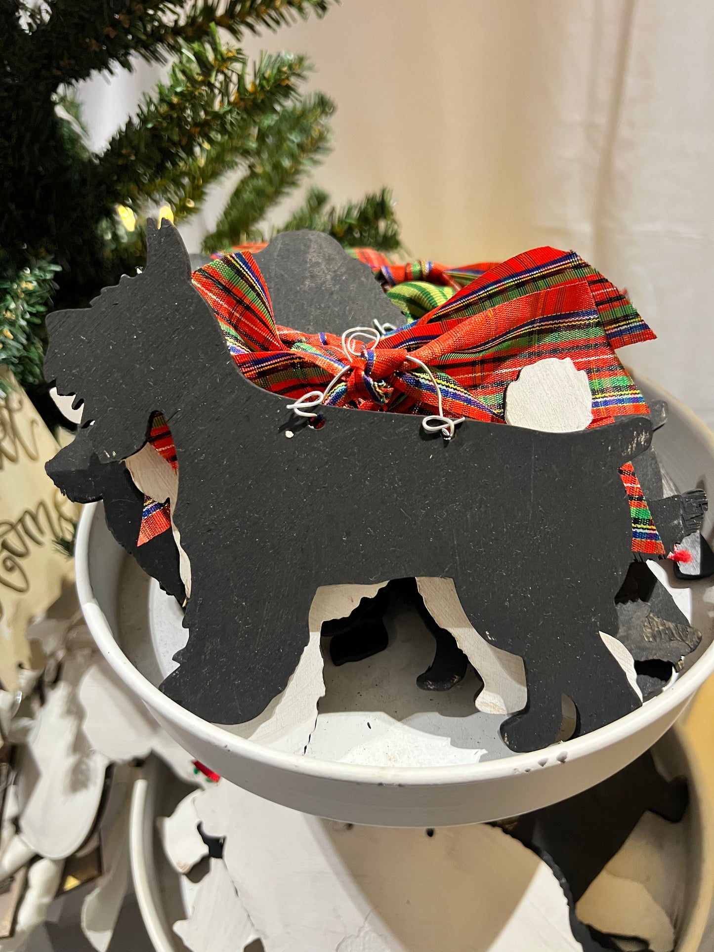 Schnauzer Dog Ornament