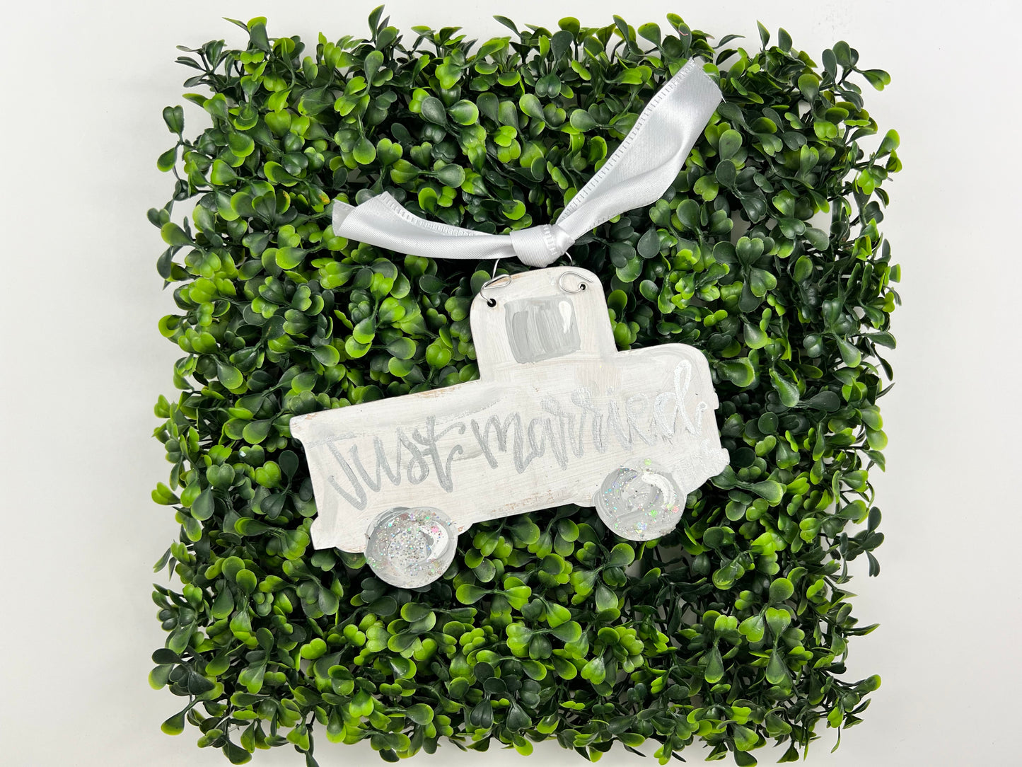 Wedding Truck Ornament
