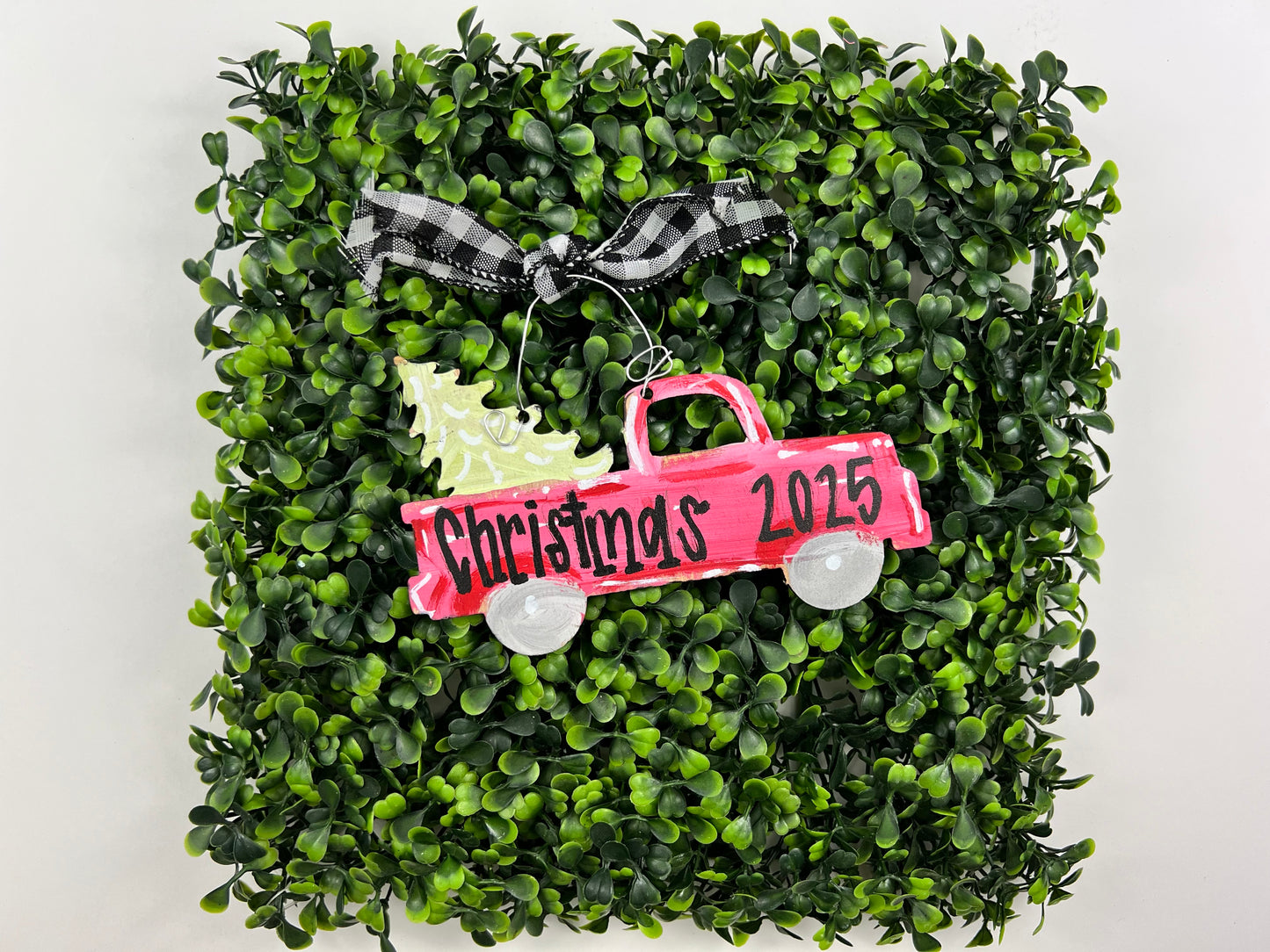 Classic Christmas Truck Ornament