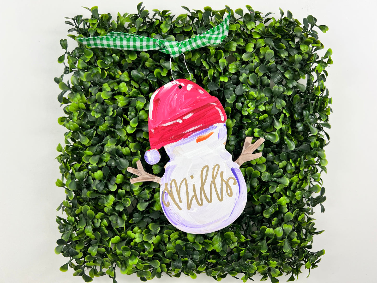 Snowman Body Ornament