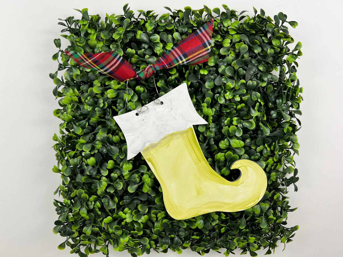 Christmas Stocking (Point) Ornament