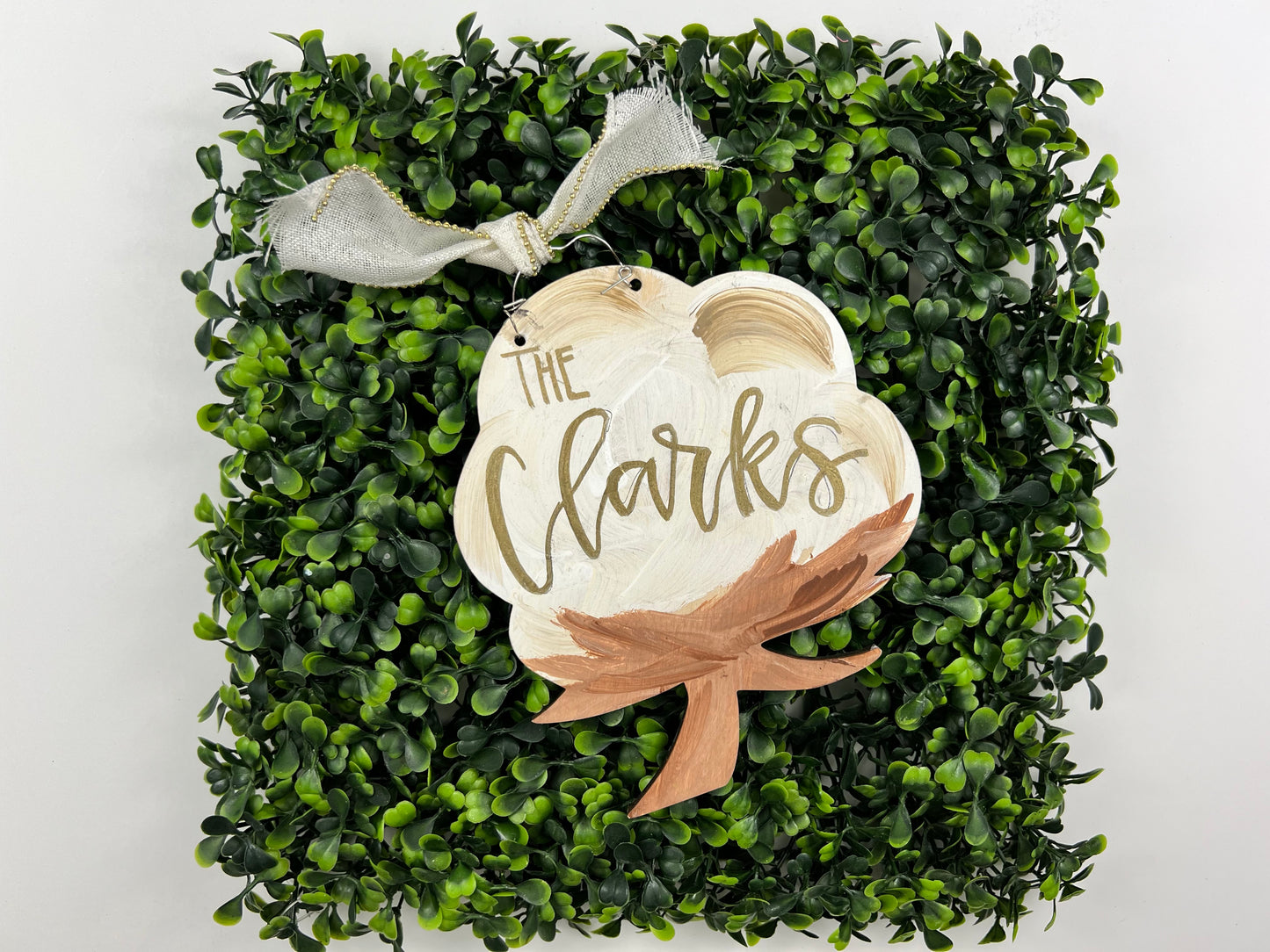 Cotton Christmas Ornament