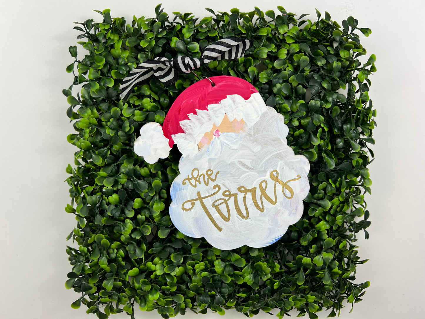 Santa Christmas Ornament