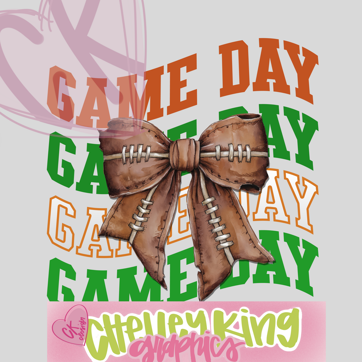 Custom Sport, word, and colors DTG PNG design