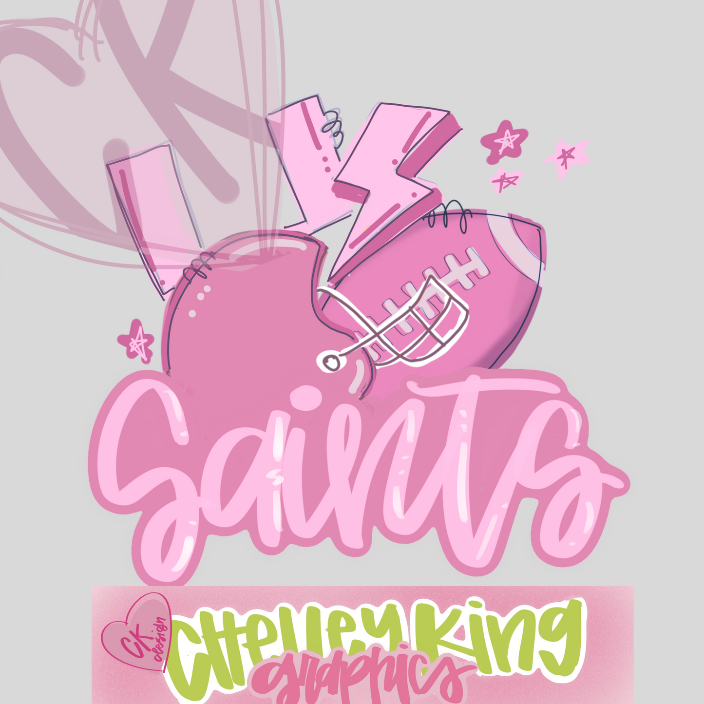 Custom fun and preppy football design you pick mascot boutique graphic dtg png 