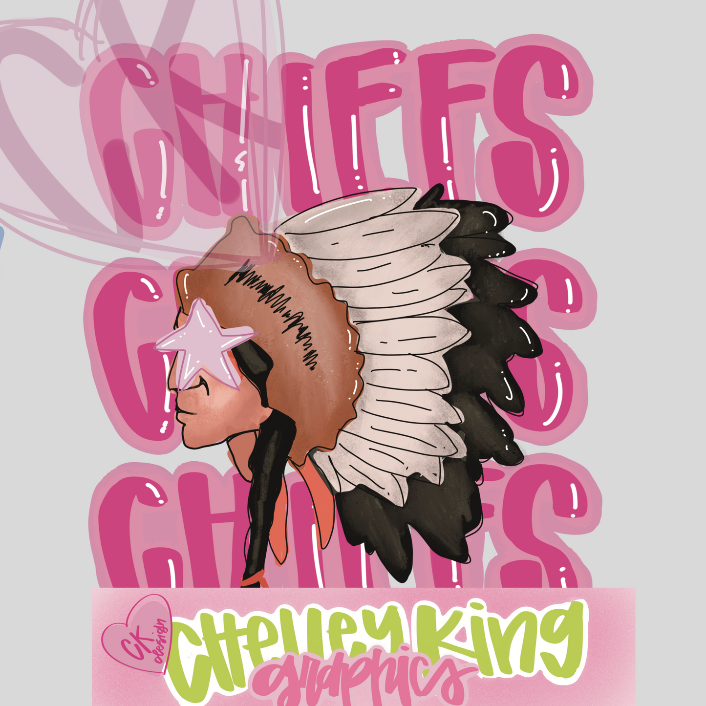 Custom team or school Mascot design and colors preppy lettered art DTG PNG design